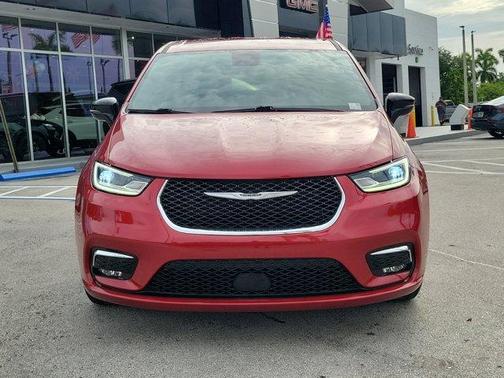 Red 2025 Chrysler Pacifica Select