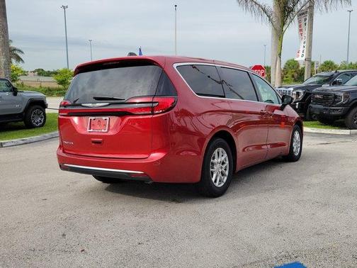 Red 2025 Chrysler Pacifica Select