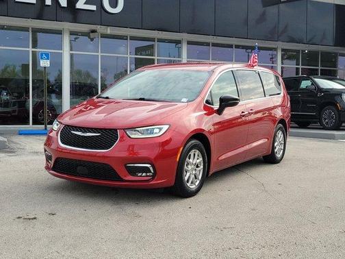Red 2025 Chrysler Pacifica Select