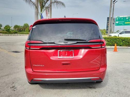Red 2025 Chrysler Pacifica Select