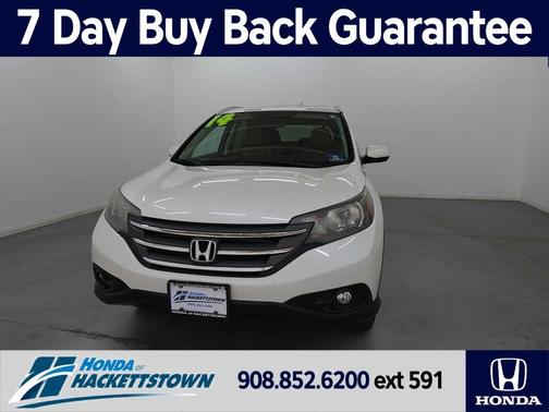 White Diamond Pearl 2014 Honda CR-V EX-L