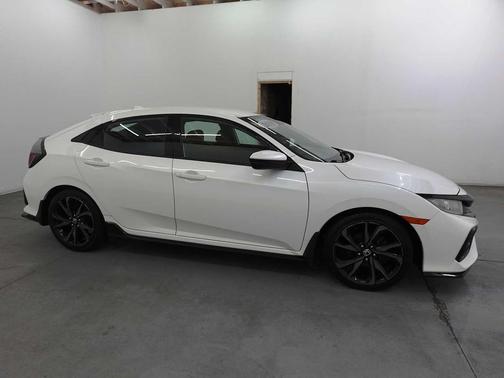 White Orchid Pearl 2019 Honda Civic Sport