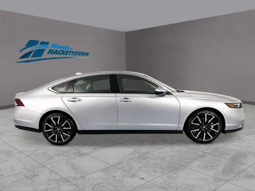 Solar Silver Metallic 2026 Honda Accord Hybrid Touring