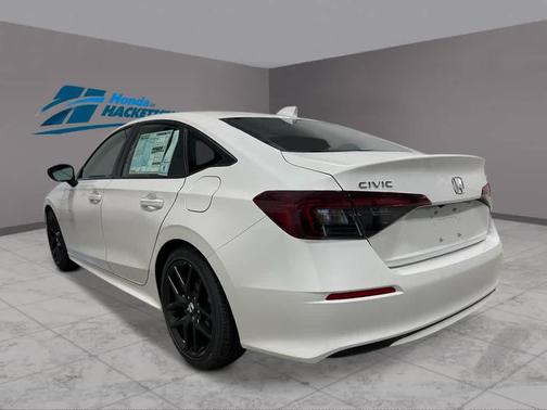 Platinum White Pearl 2026 Honda Civic Sport