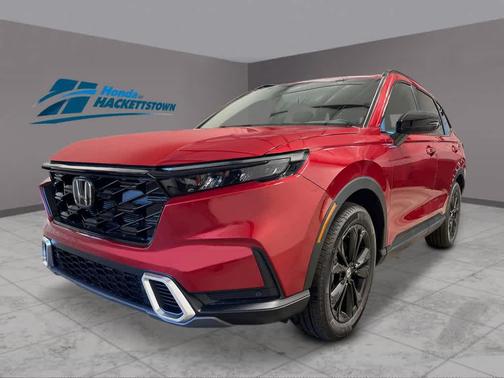 Radiant Red Metallic 2026 Honda CR-V Hybrid Sport Touring AWD