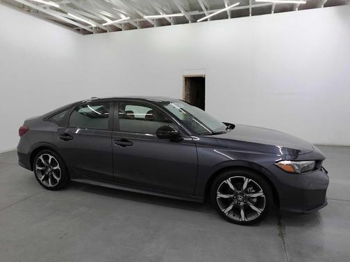 Meteorite Gray Metallic 2025 Honda Civic Hybrid Sport Touring