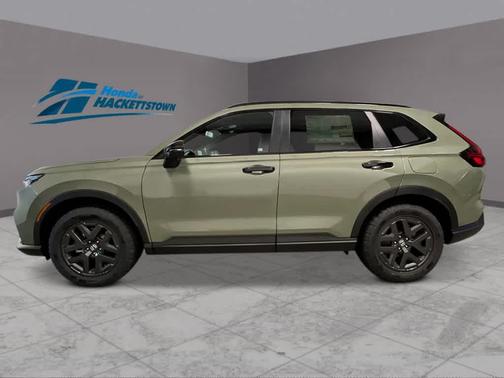 Ash Green Metallic 2026 Honda CR-V Hybrid TrailSport AWD