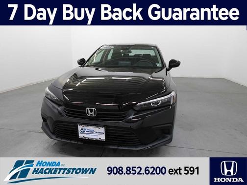 Crystal Black Pearl 2023 Honda Civic LX