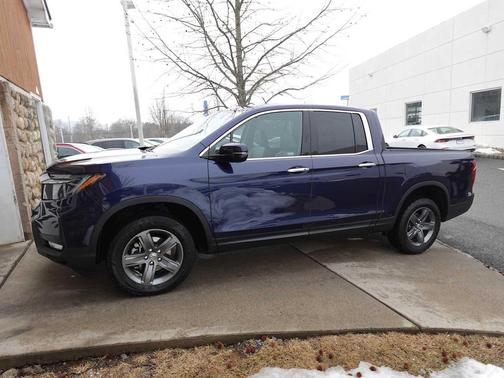 Obsidian Blue Pearl 2023 Honda Ridgeline RTL-E