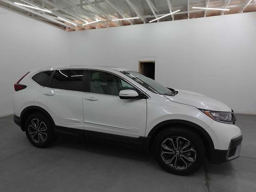 Platinum White Pearl 2021 Honda CR-V AWD EX-L