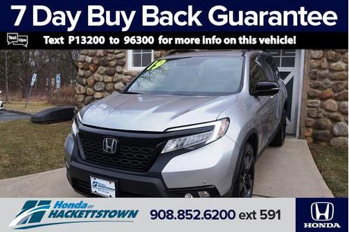 Lunar Silver Metallic 2019 Honda Passport Elite
