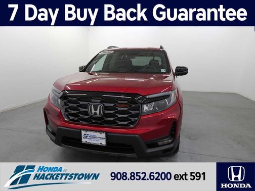 Radiant Red Metallic II 2024 Honda Passport AWD TrailSport