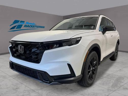 Platinum White Pearl 2026 Honda CR-V Hybrid Sport-L AWD