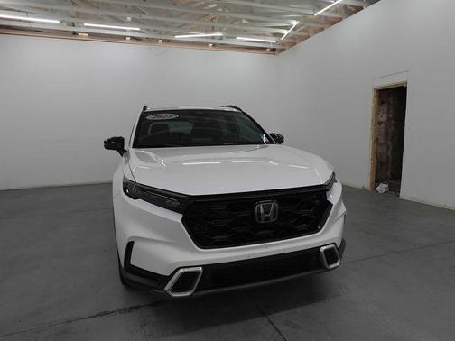 Platinum White Pearl 2023 Honda CR-V Hybrid Sport Touring AWD
