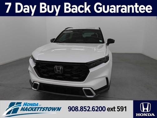 Platinum White Pearl 2023 Honda CR-V Hybrid Sport Touring AWD