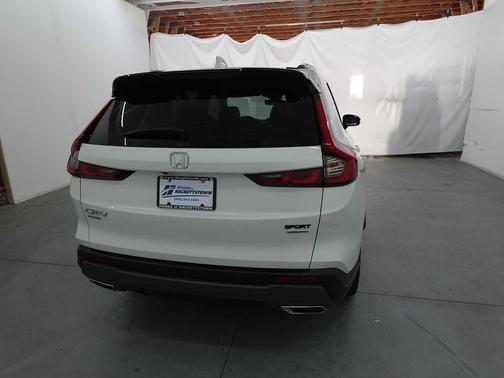 Platinum White Pearl 2023 Honda CR-V Hybrid Sport Touring AWD