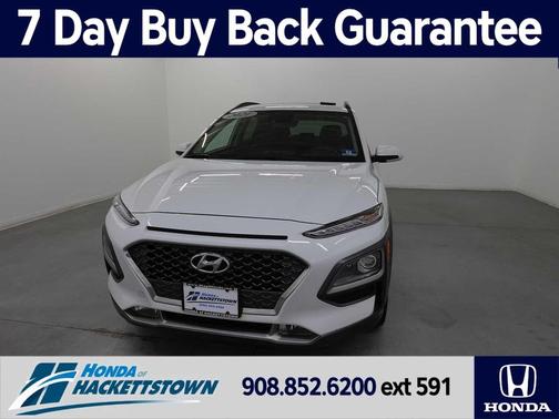 Chalk White 2021 Hyundai KONA Limited