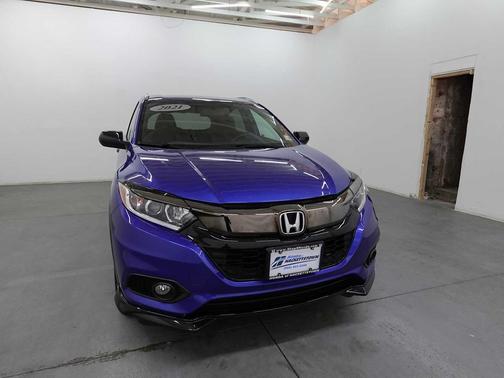 Aegean Blue Metallic 2021 Honda HR-V AWD Sport
