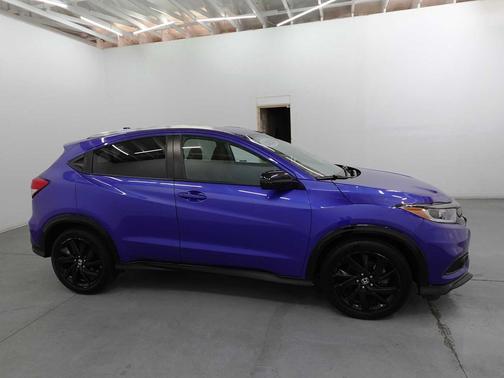 Aegean Blue Metallic 2021 Honda HR-V AWD Sport