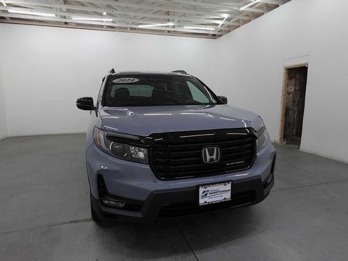 Sonic Gray Pearl 2024 Honda Passport AWD Black
