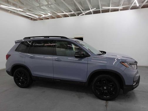 Sonic Gray Pearl 2024 Honda Passport AWD Black