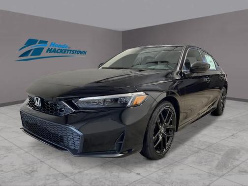 Crystal Black Pearl 2026 Honda Civic Hybrid Sport