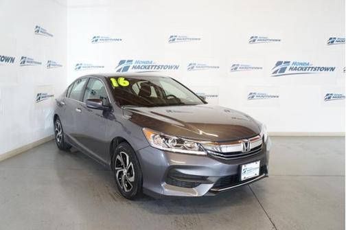 Modern Steel Metallic 2016 Honda Accord LX