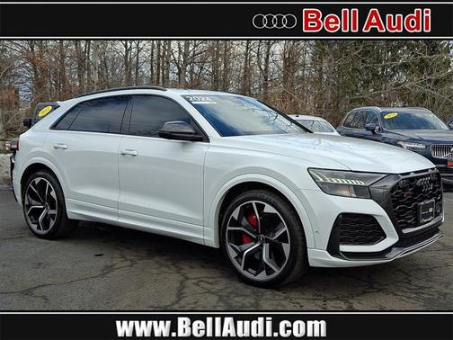 Glacier White Metallic 2024 Audi RS Q8 TFSI quattro Tiptronic SUV
