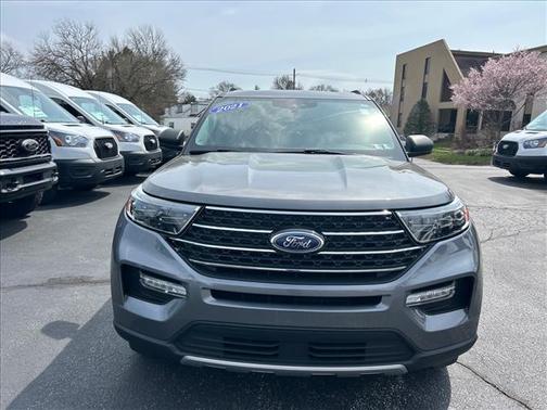CARBONIZED GRAY METALLIC 2021 Ford Explorer XLT