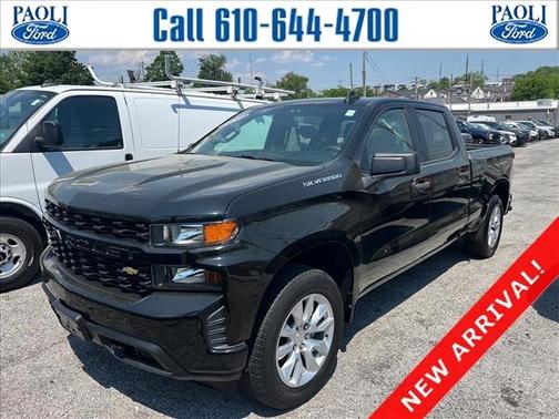 Black 2021 Chevrolet Silverado 1500 Custom