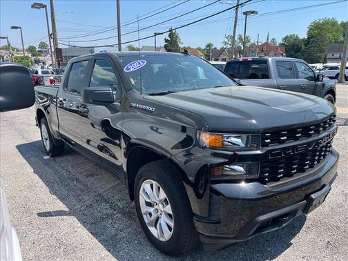 Black 2021 Chevrolet Silverado 1500 Custom