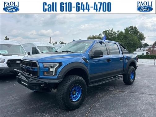 Ford Performance Blue Metallic 2019 Ford F-150 Raptor