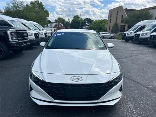 Serenity White Pearl 2023 Hyundai ELANTRA SEL