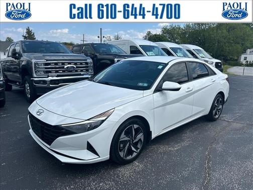 Serenity White Pearl 2023 Hyundai ELANTRA SEL