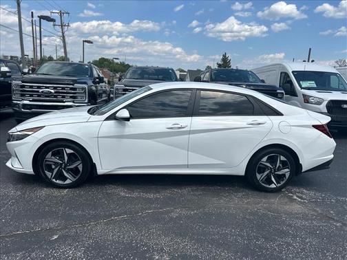 Serenity White Pearl 2023 Hyundai ELANTRA SEL
