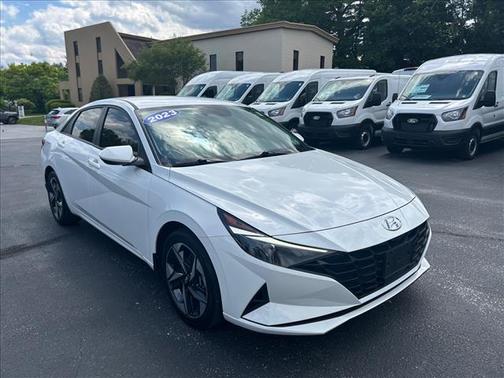 Serenity White Pearl 2023 Hyundai ELANTRA SEL