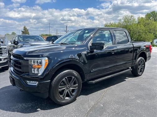 AGATE BLACK METALLIC 2022 Ford F-150 Lariat