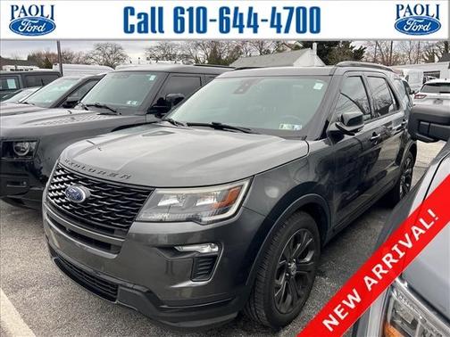 MAGNETIC METALLIC 2018 Ford Explorer Sport