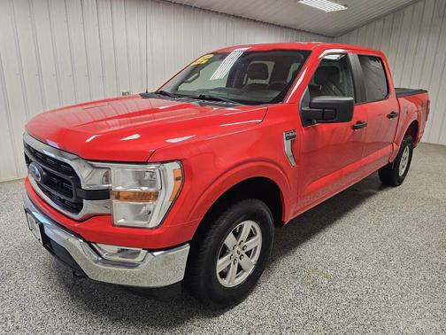 RED 2021 Ford F-150 SUPERCREW