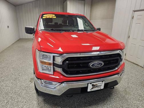 RED 2021 Ford F-150 SUPERCREW