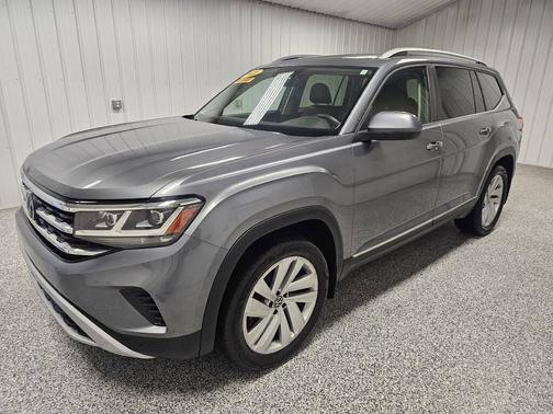 Platinum Gray Metallic 2021 Volkswagen Atlas 2.0T SEL