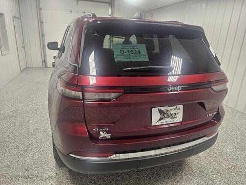 Velvet Red Pearlcoat 2024 Jeep Grand Cherokee Limited