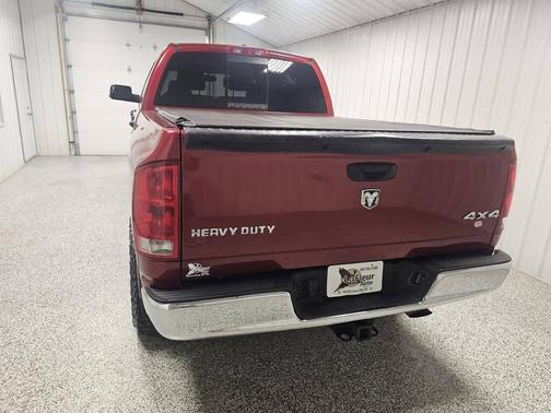 RED 2006 Dodge Ram 2500 Laramie Mega Cab