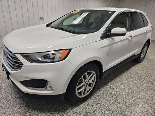 WHITE 2021 Ford Edge SEL