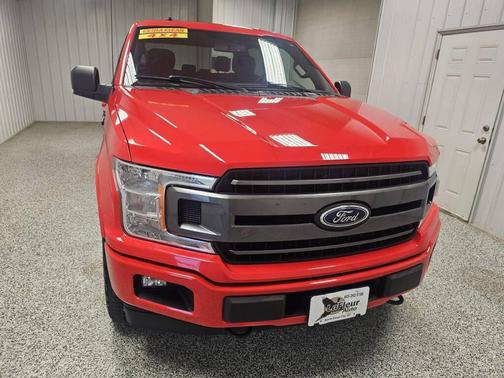 RED 2018 Ford F-150 SUPERCREW