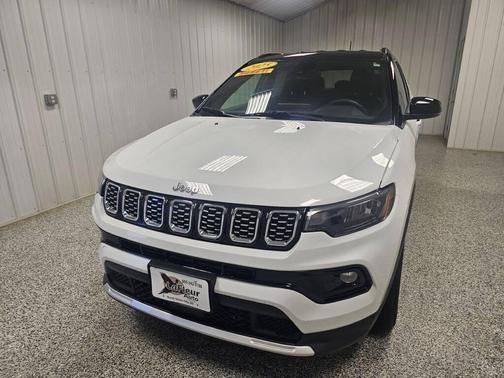 Bright White Clearcoat 2025 Jeep Compass Limited