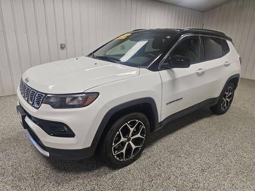 Bright White Clearcoat 2025 Jeep Compass Limited