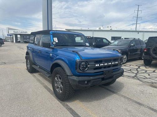 Blue Metallic 2024 Ford Bronco Big Bend