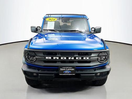Blue Metallic 2024 Ford Bronco Big Bend
