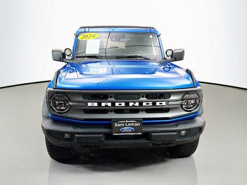 Blue Metallic 2024 Ford Bronco Big Bend